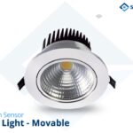 Motion Sensor COB Light – Movable