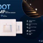 Motion Sensor Foot Light 2w 2 Module