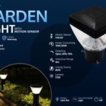 Motion Sensor Garden Light