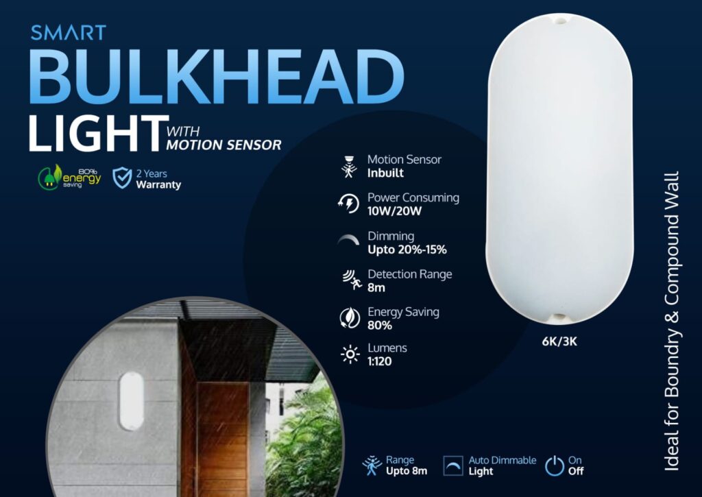 Best Motion Sensor Bulkhead Light
