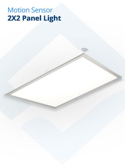 Shop Now Motion Sensor 2x2 Panel Light