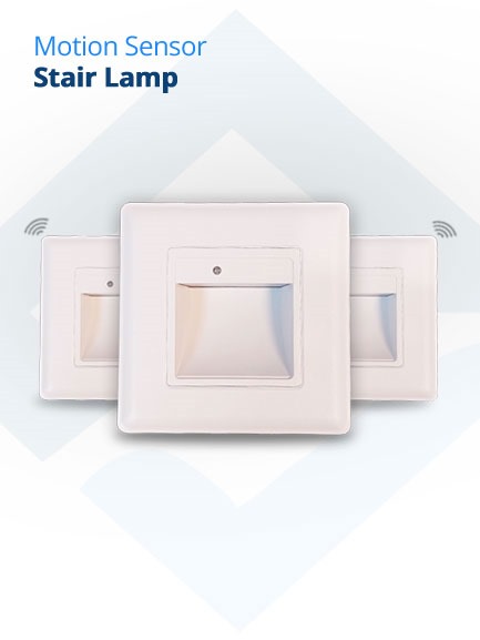 Shop Now Motion Sensor Stair Lamp