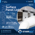 Motion Sensor Surface Panel Light