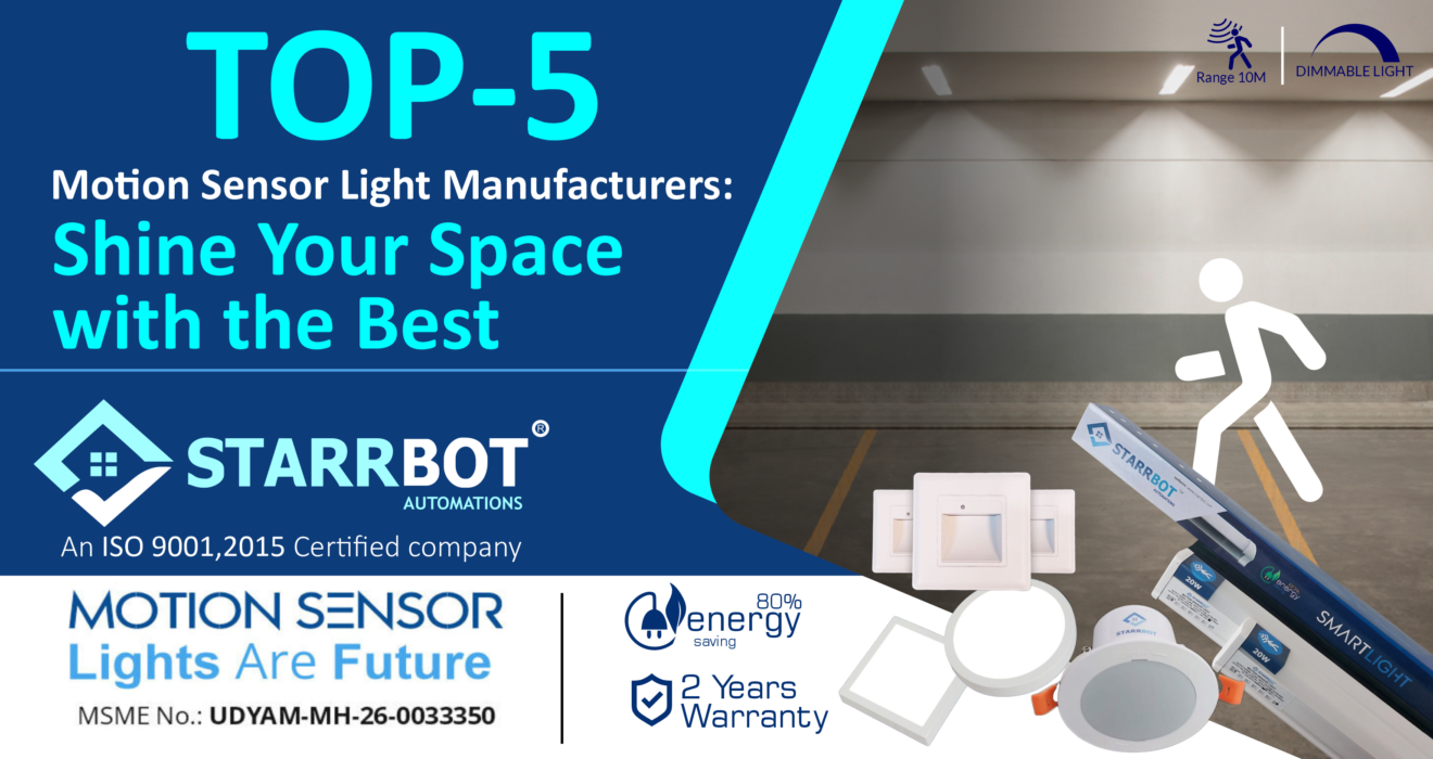 Top 5 motion sensor light manufacturers