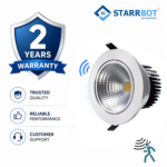 9W – Motion sensor COB Light – Movable, Auto dimming Cool White – 6500K