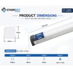 40W, 4-Feet Motion Sensor Tubelight Auto dimming, Cool White – 6500K | Motion Sensor & Motion Sensor Lights