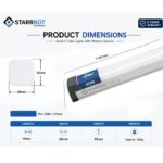 40W, 4-Feet Motion Sensor Tubelight Auto dimming, Cool White – 6500K | Motion Sensor & Motion Sensor Lights