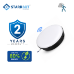 StarrBot Automations 15W – Motion Sensor LED Moon Light | Auto Dimming | Cool White -6500K | Energy Efficient