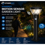 Starrbot Automations – 15W | Motion Sensor Garden Light | Auto Dimming | Energy Efficient