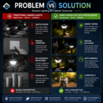 Starrbot Automations – 15W | Motion Sensor Garden Light | Auto Dimming | Energy Efficient