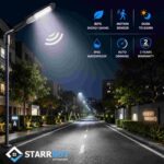 Motion Sensor Street Light | 24W | 45mm | Lense | Aluminium Body