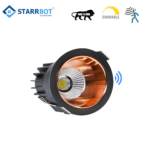 StarrBot Automations 9W – Motion Sensor COB Light – Delta Premium, Auto ON/Off Cool White – 6500K