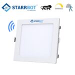 15W – Motion Sensor Concealed Panel Light Auto dimming Square Metal, Natural White – 4000K | Motion Sensor & Motion Sensor Lights