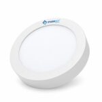 22W – Motion Sensor Surface Panel Light Auto dimming Round Metal, Warm White – 3000K  | Motion Sensor & Motion Sensor Lights