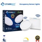 Motion Sensor Surface Panel light | 15W | 6 Inch | Aluminium Body