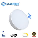 22W – Motion Sensor Surface Panel Light Auto dimming Round Plastic, Natural White – 4000K  | 6 inch | Motion Sensor & Motion Sensor Lights