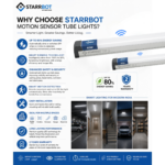 40W, 4-Feet Motion Sensor Tubelight Auto dimming, Cool White – 6500K