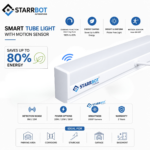 20W, 4-Feet Motion Sensor Tubelight Auto ON/Off Plastic, Cool White – 6500K