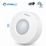 PIR Motion Sensor S-24 | Round | Auto On Off | PC Body