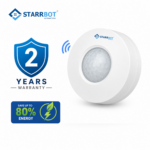 PIR Motion Sensor S-24 | Round | Auto On Off | PC Body