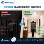 PIR Motion Sensor S-24 | Round | Auto On Off | PC Body | Motion Sensor