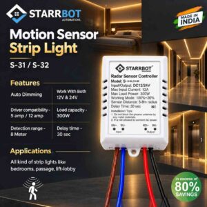 Starrbot Motion sensor Strip light 4-100kb